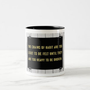 Chains of Habit Two-Tone Coffee Mug