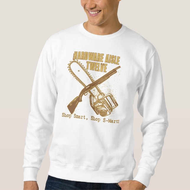 Chainsaw and Boomstick Sweatshirt (Front)
