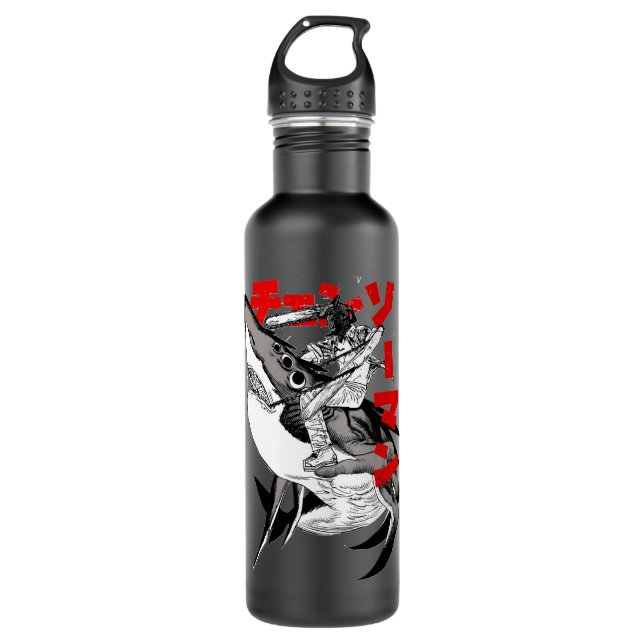 Chainsaw Man Squad Classic      710 Ml Water Bottle (Front)