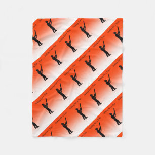 Chainsaw Tree Surgeon Fleece Blanket