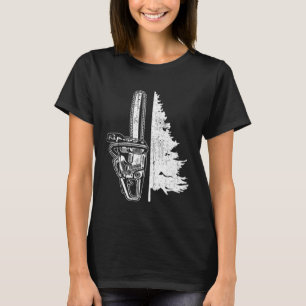 Chainsaw tree T-Shirt