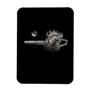 Chainsaw Woodworker Gift Men Lumberjack Arborist Magnet