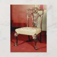 Chair, Chippendale 'Director' design, c.1760