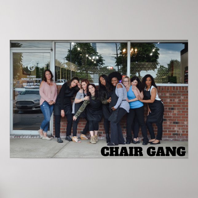 CHAIR GANG poster (Front)