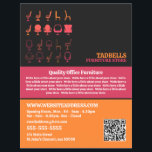 Chair Icons - Furniture Store Sales Flyer<br><div class="desc">Chair Icons - Furniture Store Sales Advertising Flyer by The Business Card Store.</div>