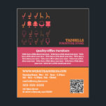 Chair Icons - Furniture Store Sales Flyer<br><div class="desc">Chair Icons - Furniture Store Sales Advertising Flyer by The Business Card Store.</div>