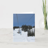 Chair Lift at Big White, Ski Resort