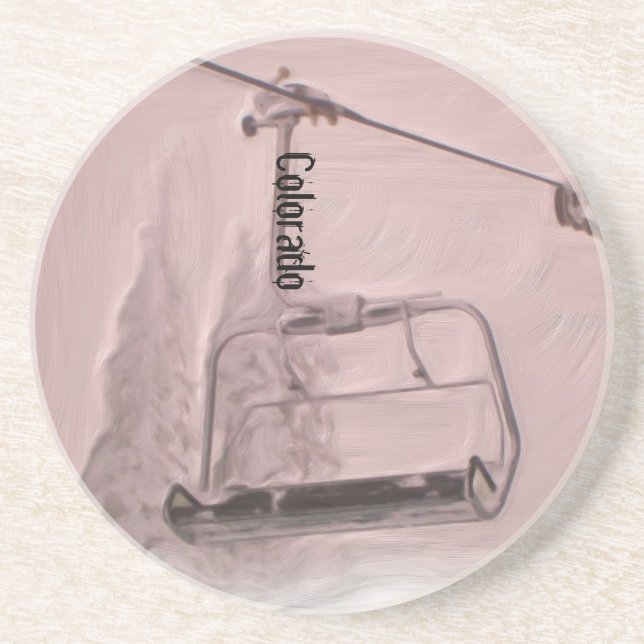 Chair Lift coasters (Front)