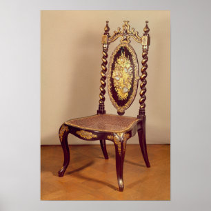 Chair, mid 19th century poster