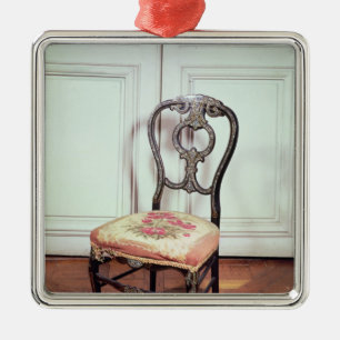 Chair, Second Empire Style Metal Tree Decoration