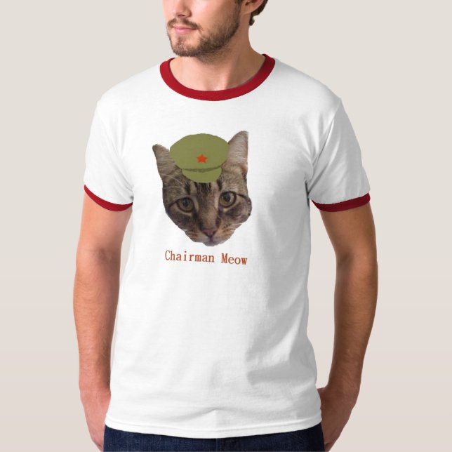 Chairman Meow T-Shirt (Front)
