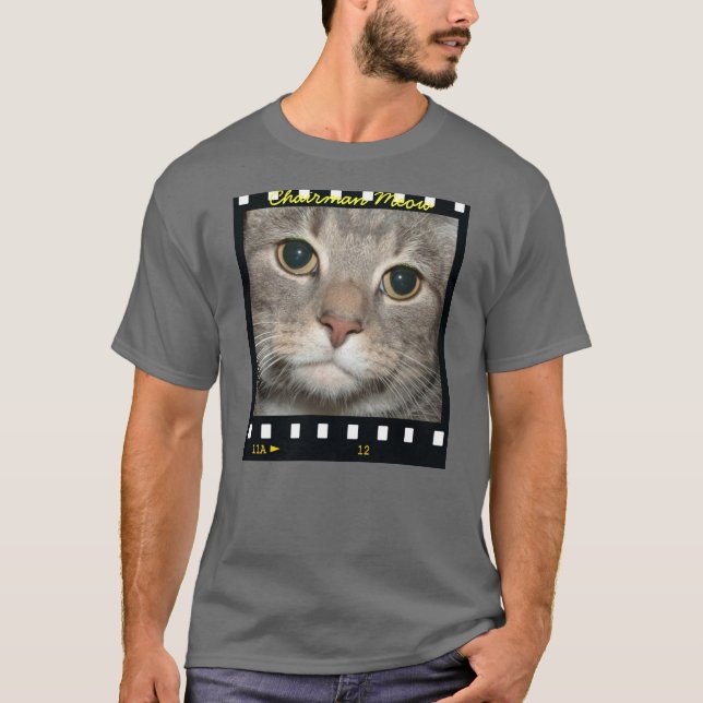 Chairman Meow T shirt (Front)