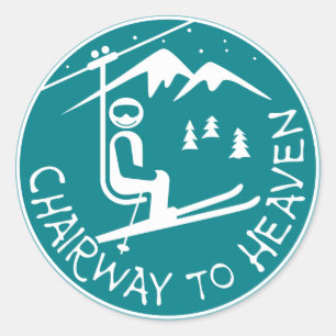 Chairway to Heaven Sticker