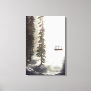 Chairway To Heaven- Stretched Canvas Print