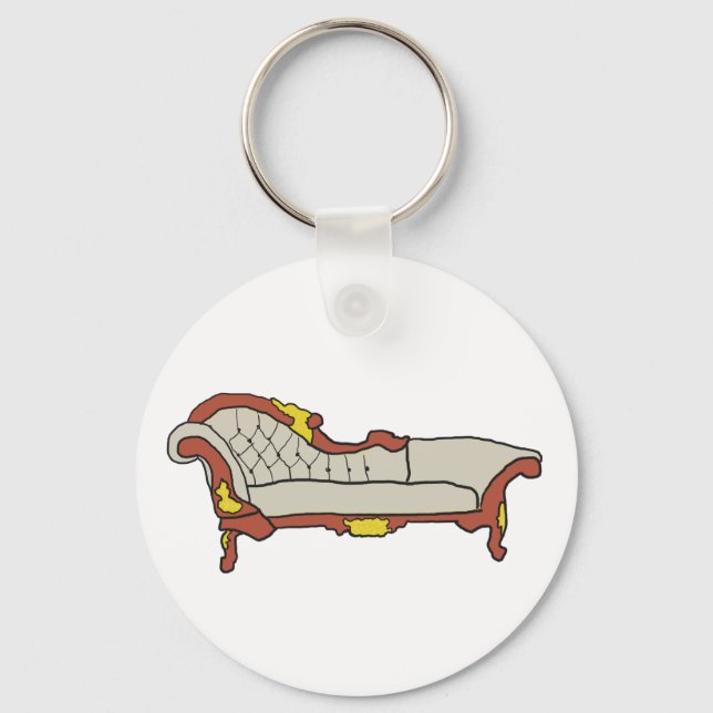 Chaise Longue Key Ring (Front)