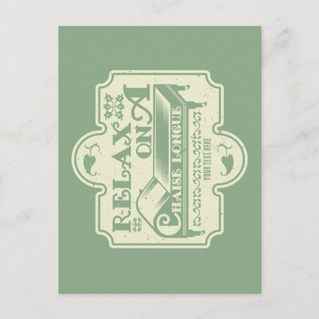 Chaise Longue Postcard (Front)