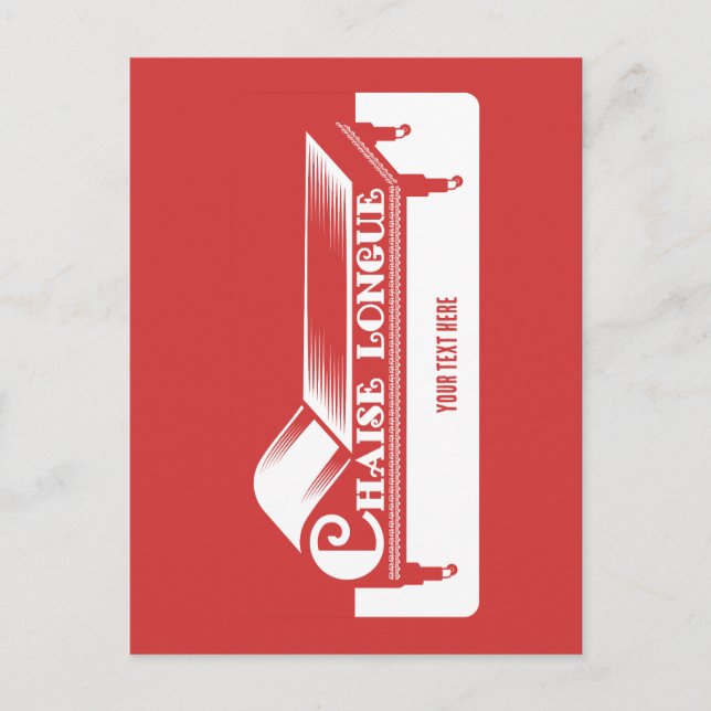 Chaise Longue Postcard (Front)