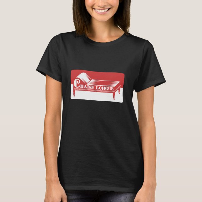 Chaise longue retro French sofa T-Shirt (Front)