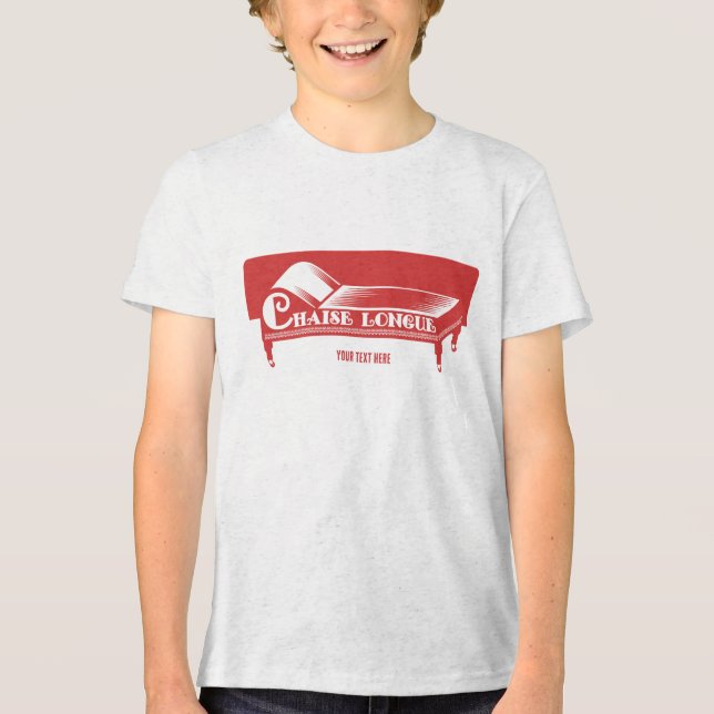 Chaise Longue Tri-Blend Shirt (Front)