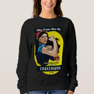 Chakchiuma Native American Indian Woman No Underes Sweatshirt