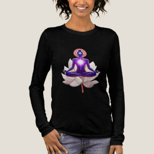 Chakra Awakening – Radiant Soul on Lotus Tri-Blend Shirt