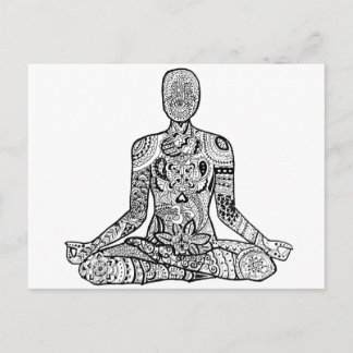 Chakra Chica Postcard