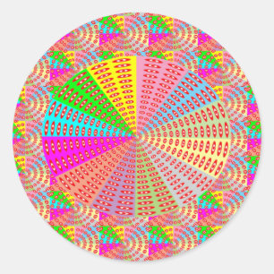 Chakra Circle Sparkle Healing Art by NAVIN JOSHI G Classic Round Sticker