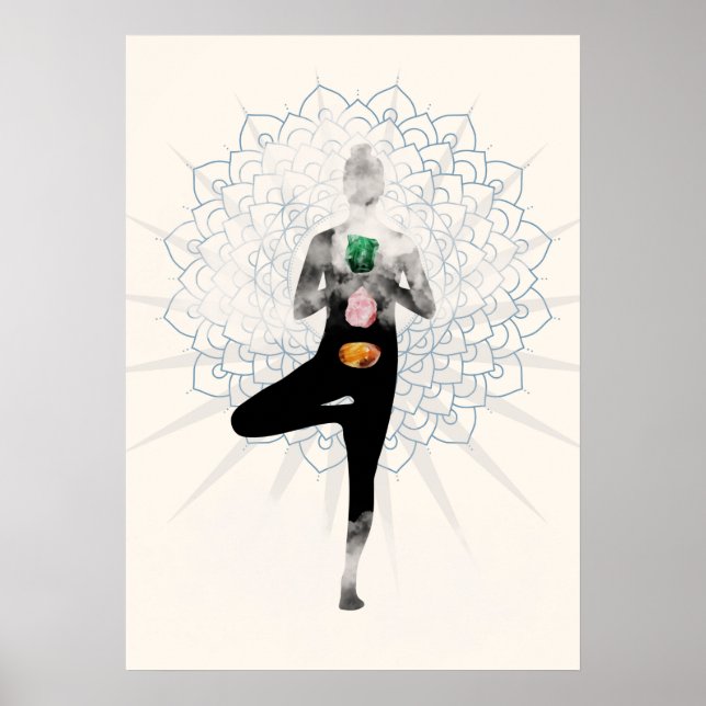 Chakra Crystals Poster (Front)