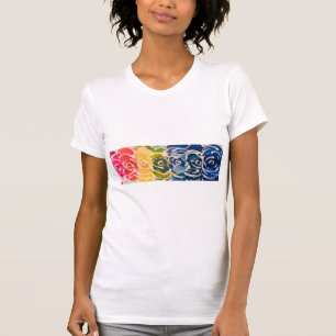 Chakra design T-shirt