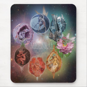 CHAKRA FAE CYCLE MOUSE PAD