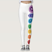 Chakra Flower of Life leggings