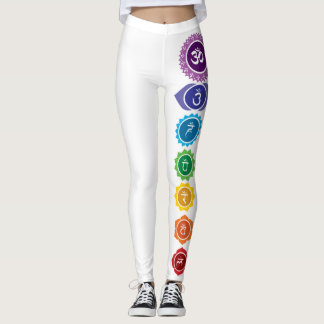 Chakra Flower of Life leggings