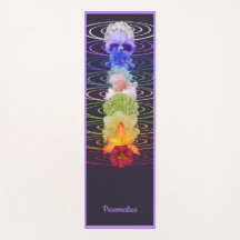 Chakra Flowers for Zen Yoga Meditation Namaste