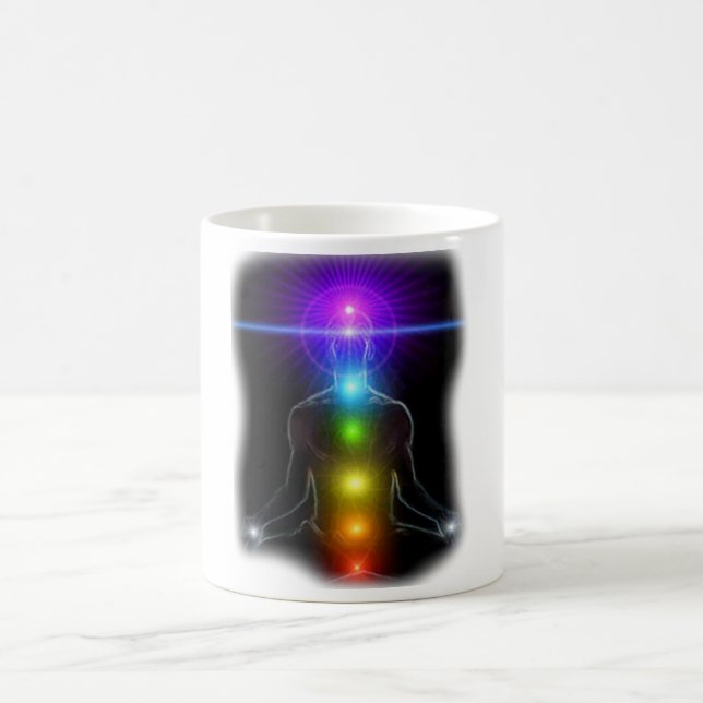 CHAKRA LIGHTS COFFEE MUG (Center)