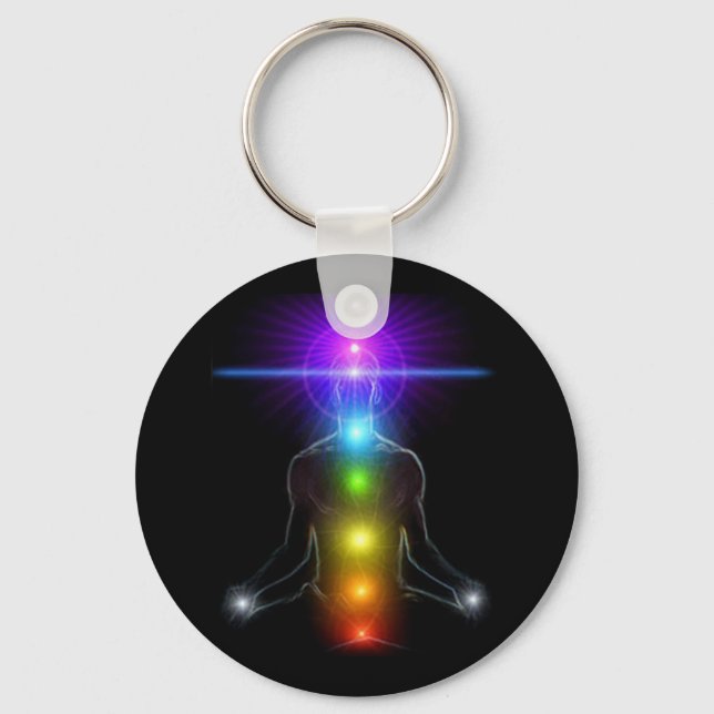 CHAKRA LIGHTS KEY RING (Front)
