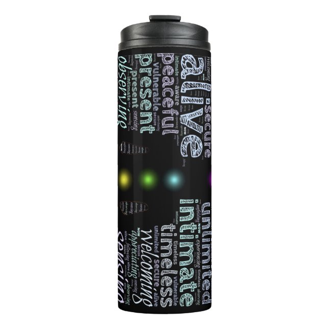  Chakra meditation  Thermal Tumbler (Front)