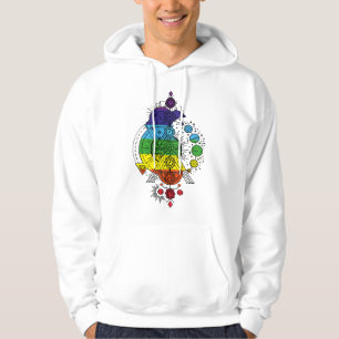 Chakra Moon Astrology Hoodie