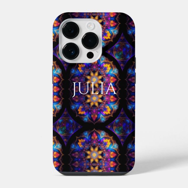 CHAKRA STAR NEW AGE DESIGN iPhone CASE (Back)