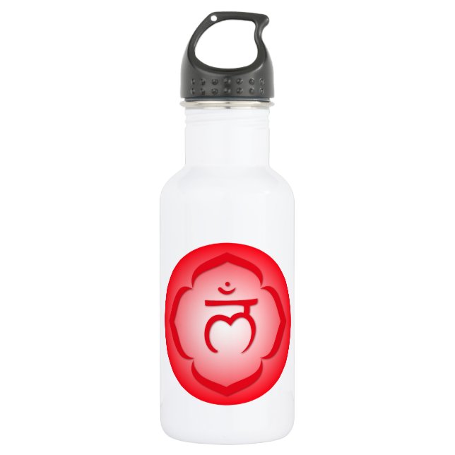 Chakra Symbols 532 Ml Water Bottle (Front)