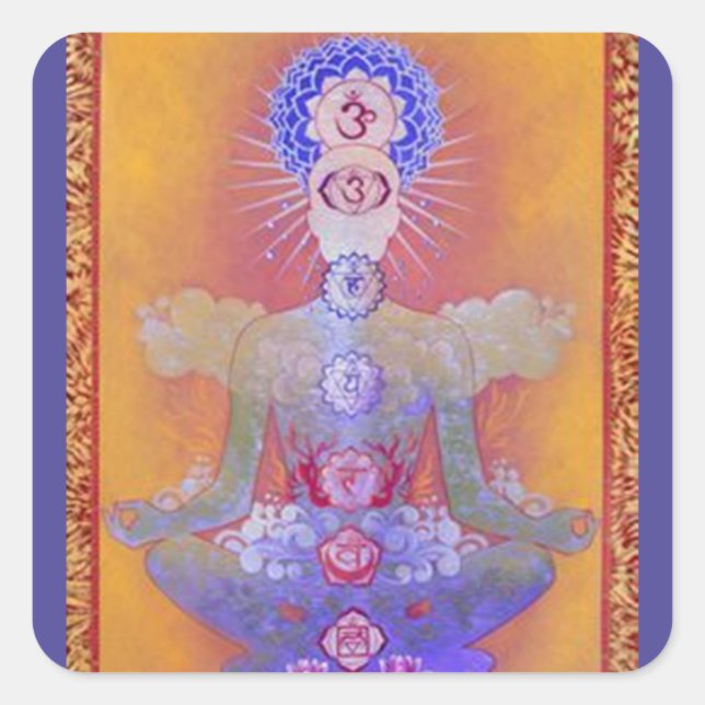 CHAKRA SYSTEM sticker (Front)