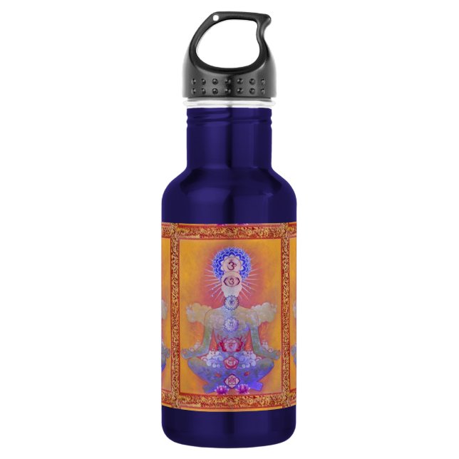CHAKRA SYSTEM water bottle (Front)