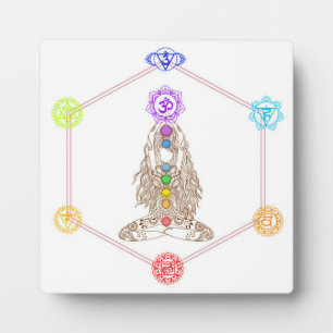 Chakra Tabletop Decor Plaque
