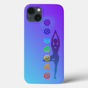 Chakra Tree Pose – Yoga & Spiritual Enlightenment iPhone 13 Case