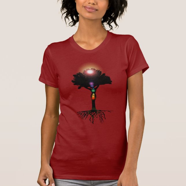 Chakra Tree T-Shirt (Front)