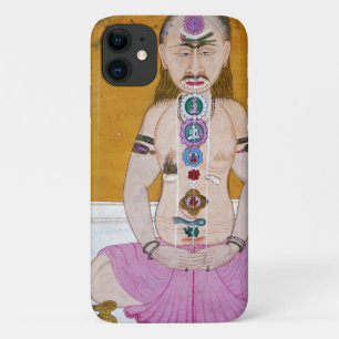 Chakra Yoga Illustration for Meditation Case-Mate iPhone Case