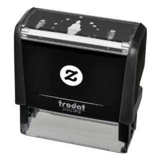 chakras and buddha self-inking stamp