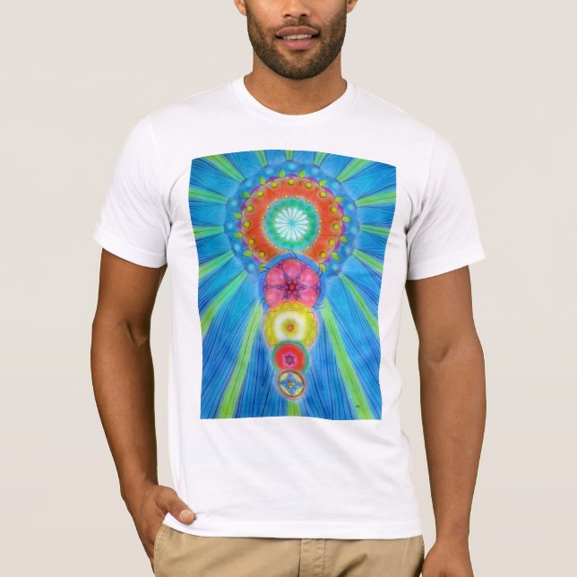 Chakras Ascending T-Shirt (Front)