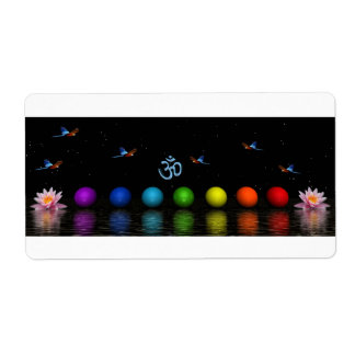 chakras birds and aum