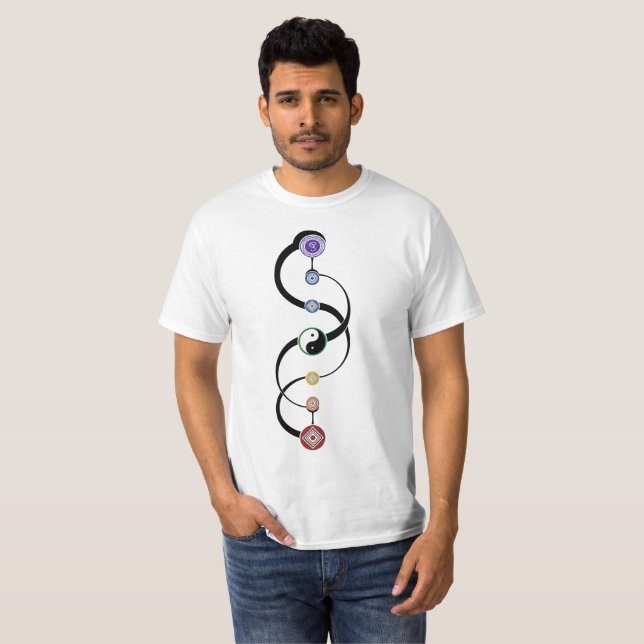 Chakras T-shirt (Front Full)