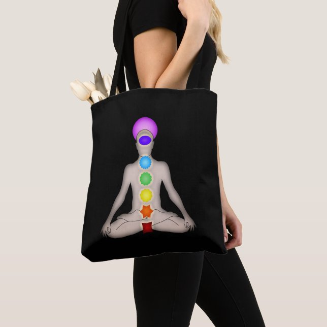 Chakras Tote Bag (Close Up)